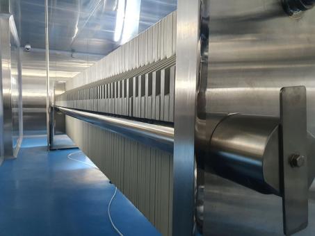 Поставка фильтр-пресса в фармацевтическом исполнении на ООО «Далиомфарма» (Белоруссия)